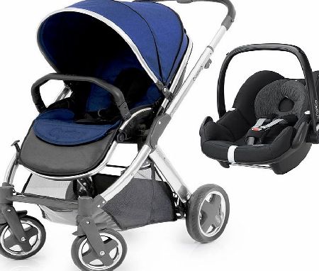 BabyStyle Oyster 2 Mirror/Navy Set 1 Pebble