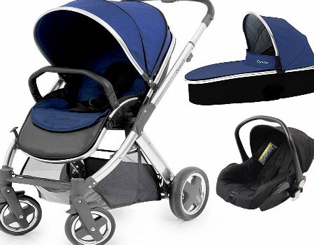 BabyStyle Oyster 2 Mirror/Navy Set 2 Oyster