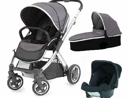 BabyStyle Oyster 2 Mirror/Slate Baby-Safe Set 2