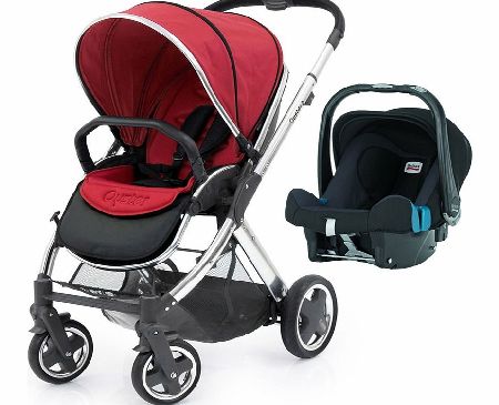 BabyStyle Oyster 2 Mirror/Tomato Baby-Safe SHR