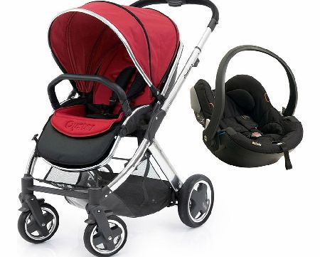 BabyStyle Oyster 2 Mirror/Tomato Izi Go Set 1