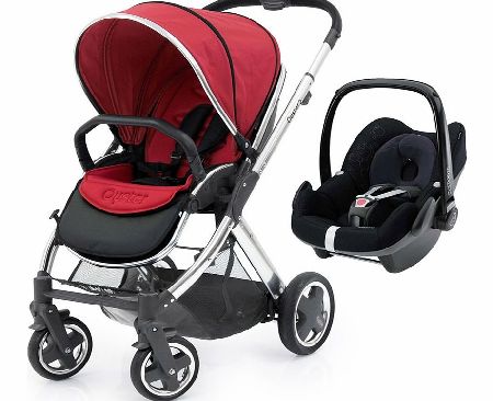 BabyStyle Oyster 2 Mirror/Tomato Set 1 Pebble