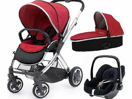 BabyStyle Oyster 2 Mirror/Tomato Set 2 Pebble