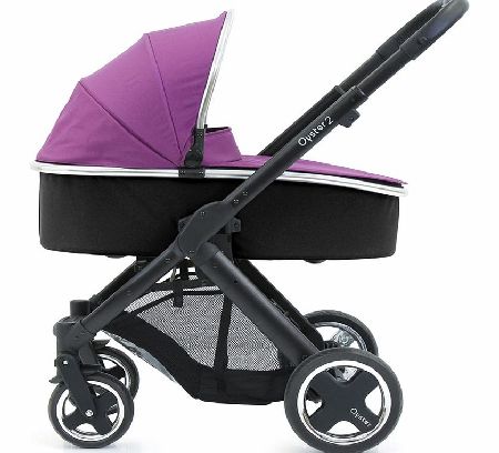 BabyStyle Oyster 2 Pram Black/Grape