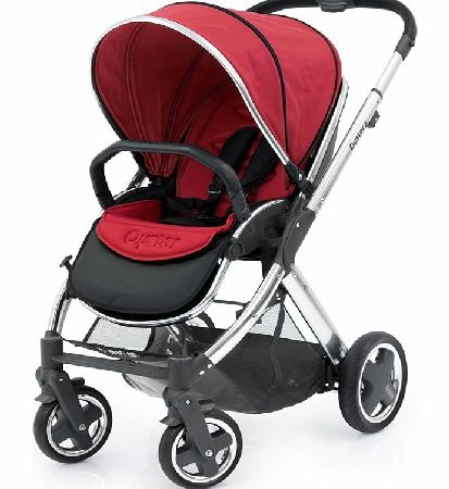 BabyStyle Oyster 2 Pushchair Mirror / Tomato
