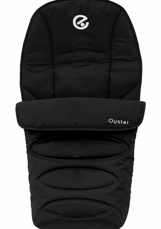 BabyStyle Oyster Footmuff Black
