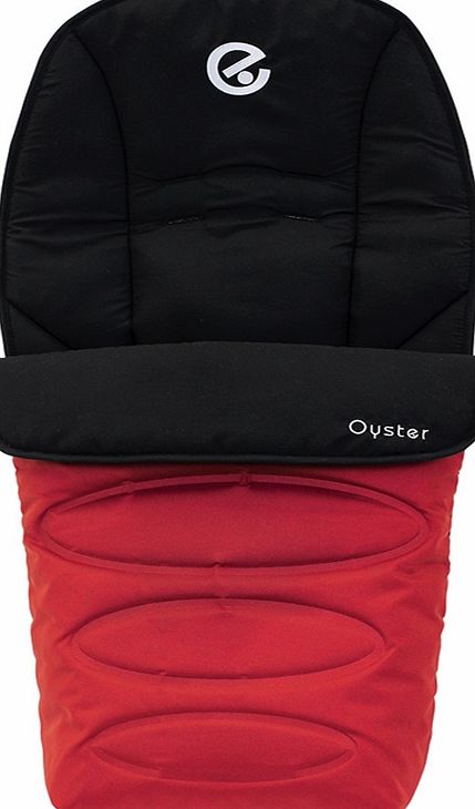 BabyStyle Oyster Footmuff Tomato