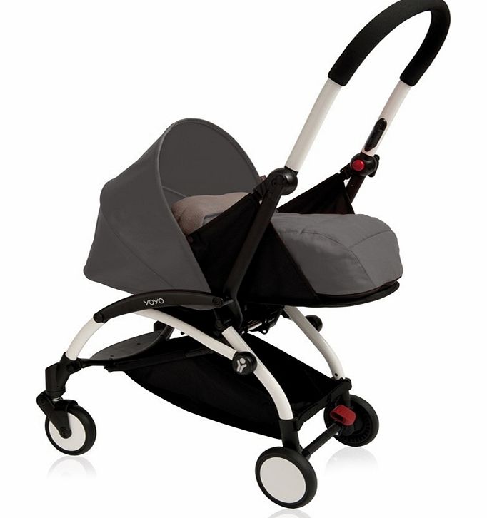 BabyZen YoYo 0m  Pram White/Grey