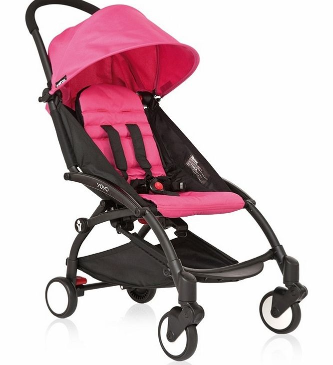 BabyZen YoYo 6m  Stroller Black/Pink