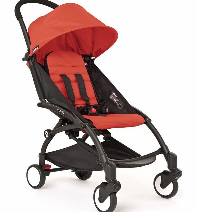 BabyZen YoYo 6m  Stroller Black/Red 2014