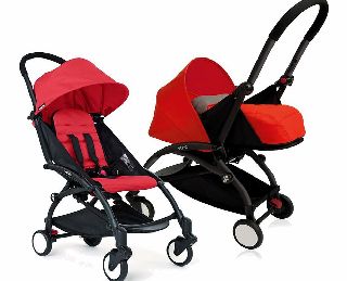 BabyZen YoYo Complete Pram Black/Red 2014