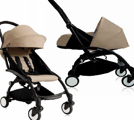 BabyZen YoYo Complete Pram Black/Taupe