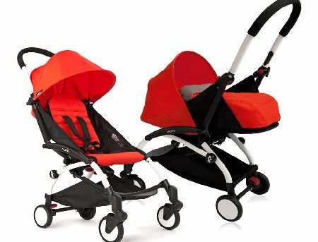 BabyZen YoYo Complete Pram White/Red