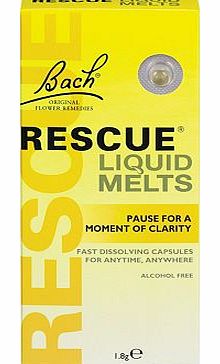 Bach Rescue Liquid Melts 28 Capsules 1.8g 10141594
