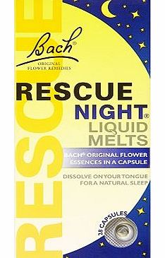 Rescue Night Liquid Melts 28 Capsules 1.8g