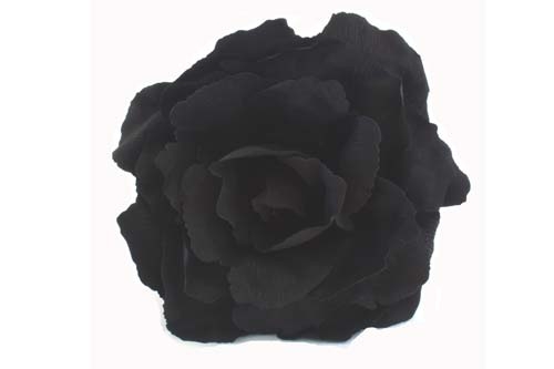 Backyard Oak Bags Rose Evening Bag (Black)