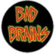 Bad Brains Logo Button Badges