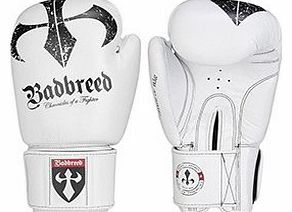 Bad Breed Blitz Sport Badbreed Signature Edition Boxing Gloves - White 16oz