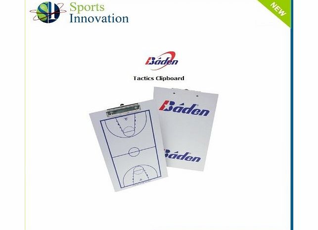 Baden Tactics Clipboard Basketball - White