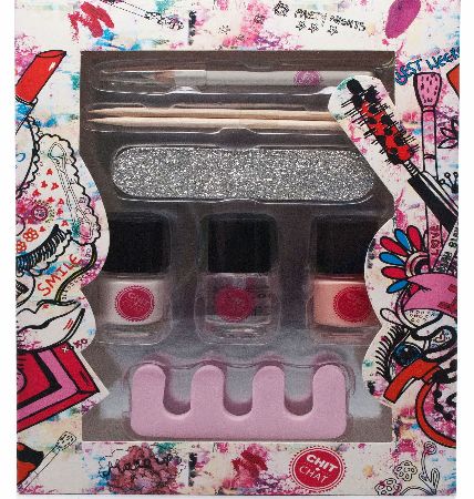 Badgequo Chit Chat French Manicure Set