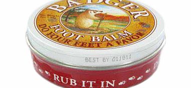 Badger Balm Badger Foot Balm For Hard Working, Hard Walking Feet 56g
