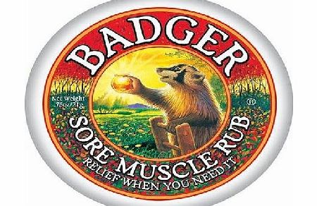 Badger Balm Badger Muscle Rub Organic Certified Organic Cayenne 
