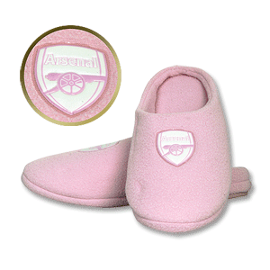 Arsenal FC Mule Slippers - Girls - Pink