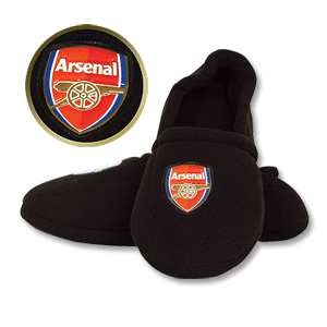 Arsenal FC Slippers - Kids - Black