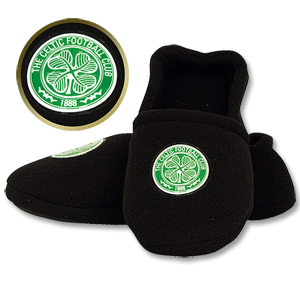 Celtic FC Slippers - Boys - Black