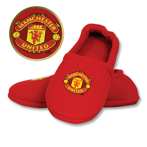 Man Utd FC Slippers - Infants - Red