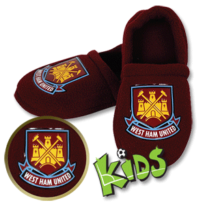 Bafiz West Ham Slippers - Boys - Claret