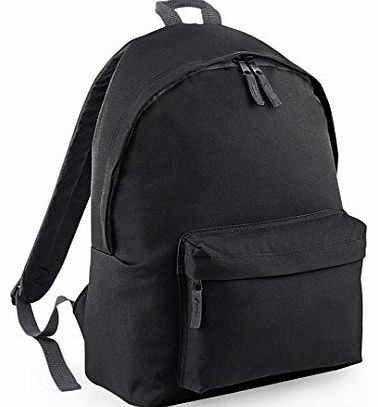 BagBase  Junior Fashion Backpack - Black