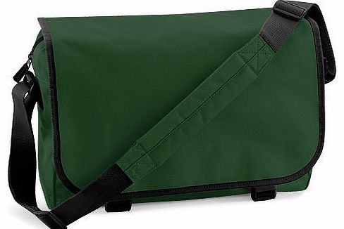 BagBase  MESSENGER BAG (BOTTLE GREEN)