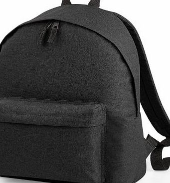 BagBase  Two Tone Fashion Backpack / Rucksack / Bag (18 Litres) (One Size) (Anthracite)