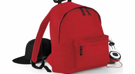 BagBase Fashion Backpack Burgundy One