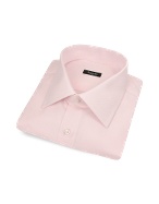 Bagutta Solid Pink Premium Cotton Italian Dress Shirt