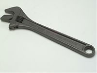 8072P Adj Wrench With Rev. Jaw 10In