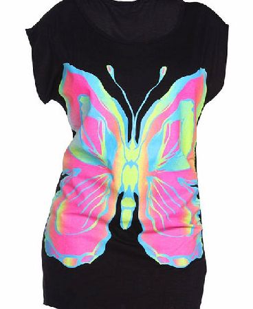 Bailey butterfly print top