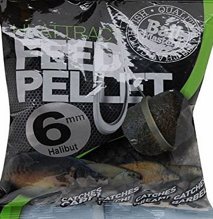 Baitmaster Halibut Feed Pellets 6mm Brown 6mm