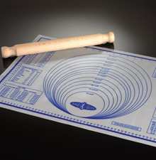 BAKE O GLIDE Printed Silicone Non-Slip Pastry