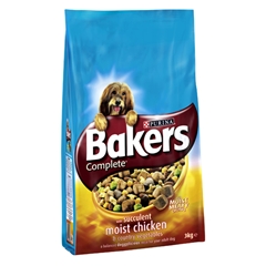 Bakers Adult Complete Dog Food with Chicken and#38; Vegetables 15kg