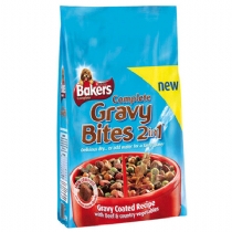 Bakers Complete Adult Gravy Bites Beef and Veg