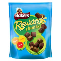 bakers Rewards Chunks 130g
