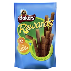 Bakers Rewards Dog Treats with Chicken 126gm