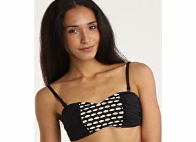 Baku Cancun Colour Block Bandeau - Black