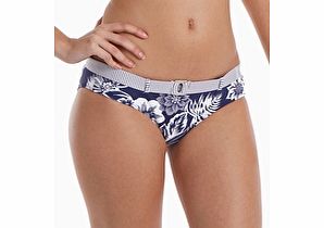 Hawaiian Punch Belted Bond Hipster - Indigo