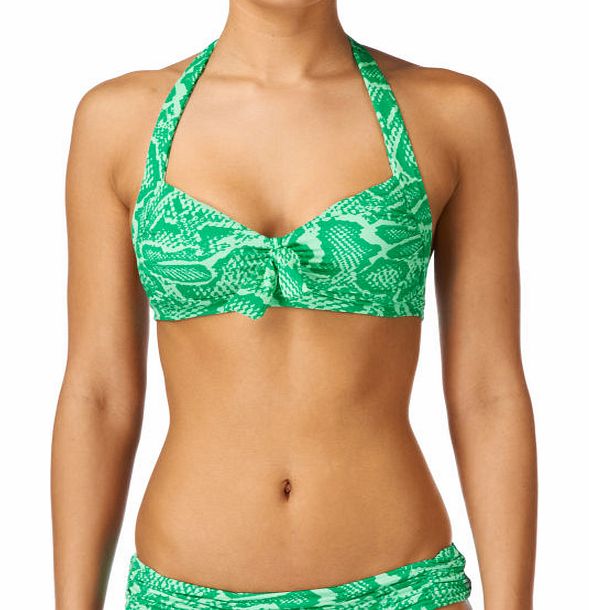 Baku Womens Baku Congo 50s Padded Halter Bikini Top