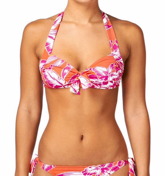 Baku Womens Baku Kokomo 50s Padded Bikini Top - Mango