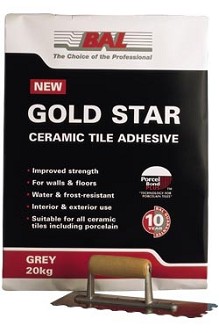 bal Gold Star Floor Tile Adhesive