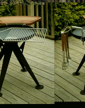 Barbecue - 600 mm - Spun Iron